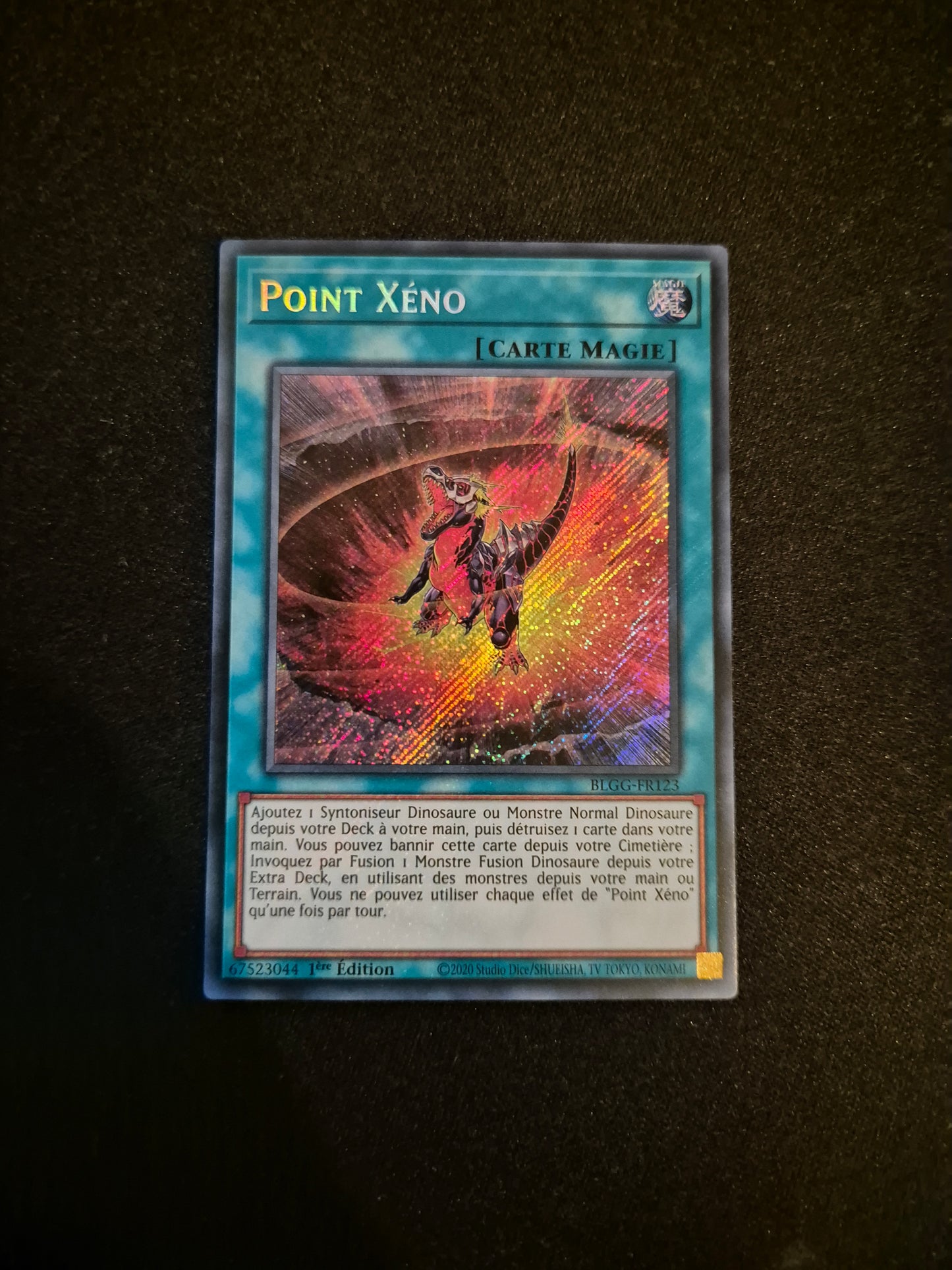 Carte Yu-Gi-Oh! Point Xéno Secret Rare BLGG-FR123