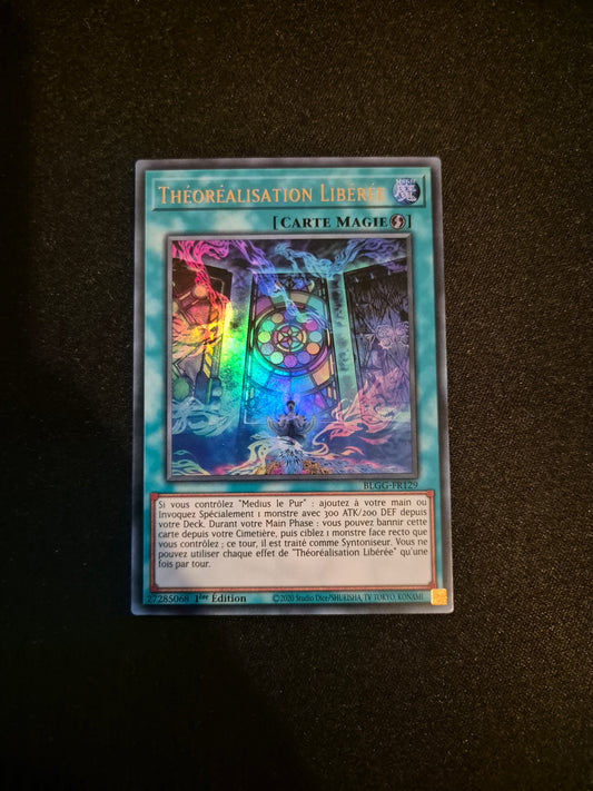 Carte Yu-Gi-Oh! Théoréalisation Libérée Ultra Rare BLGG-FR129