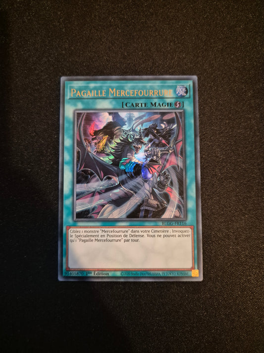 Carte Yu-Gi-Oh! Pagaille Mercefourrure Ultra Rare BLGG-FR116