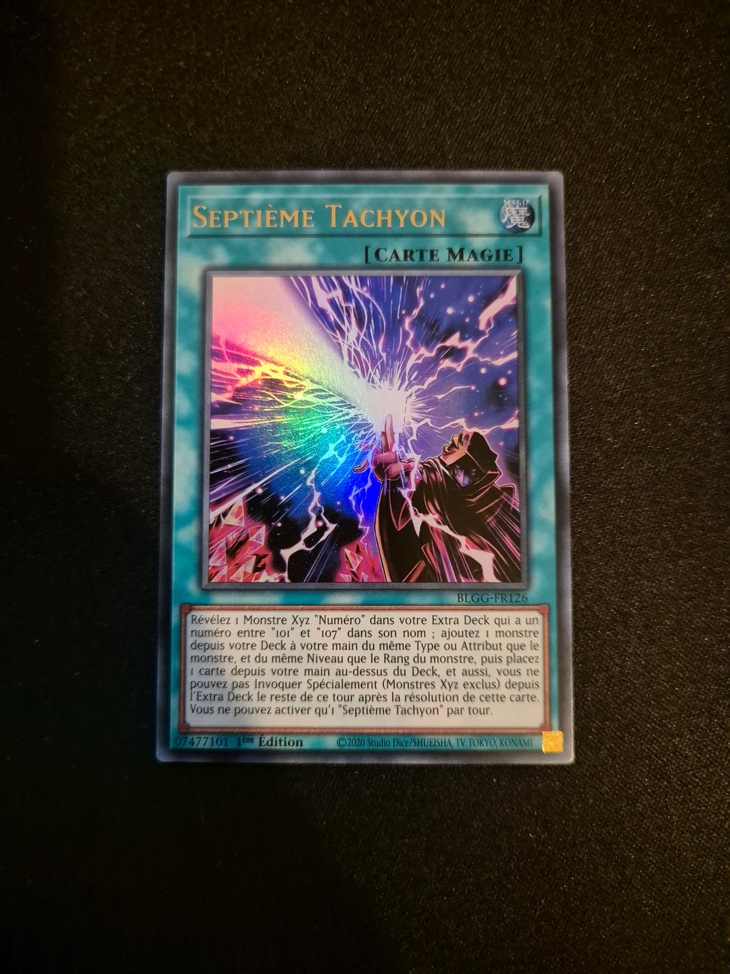 Carte Yu-Gi-Oh! Septième Tachyon Ultra Rare BLGG-FR126