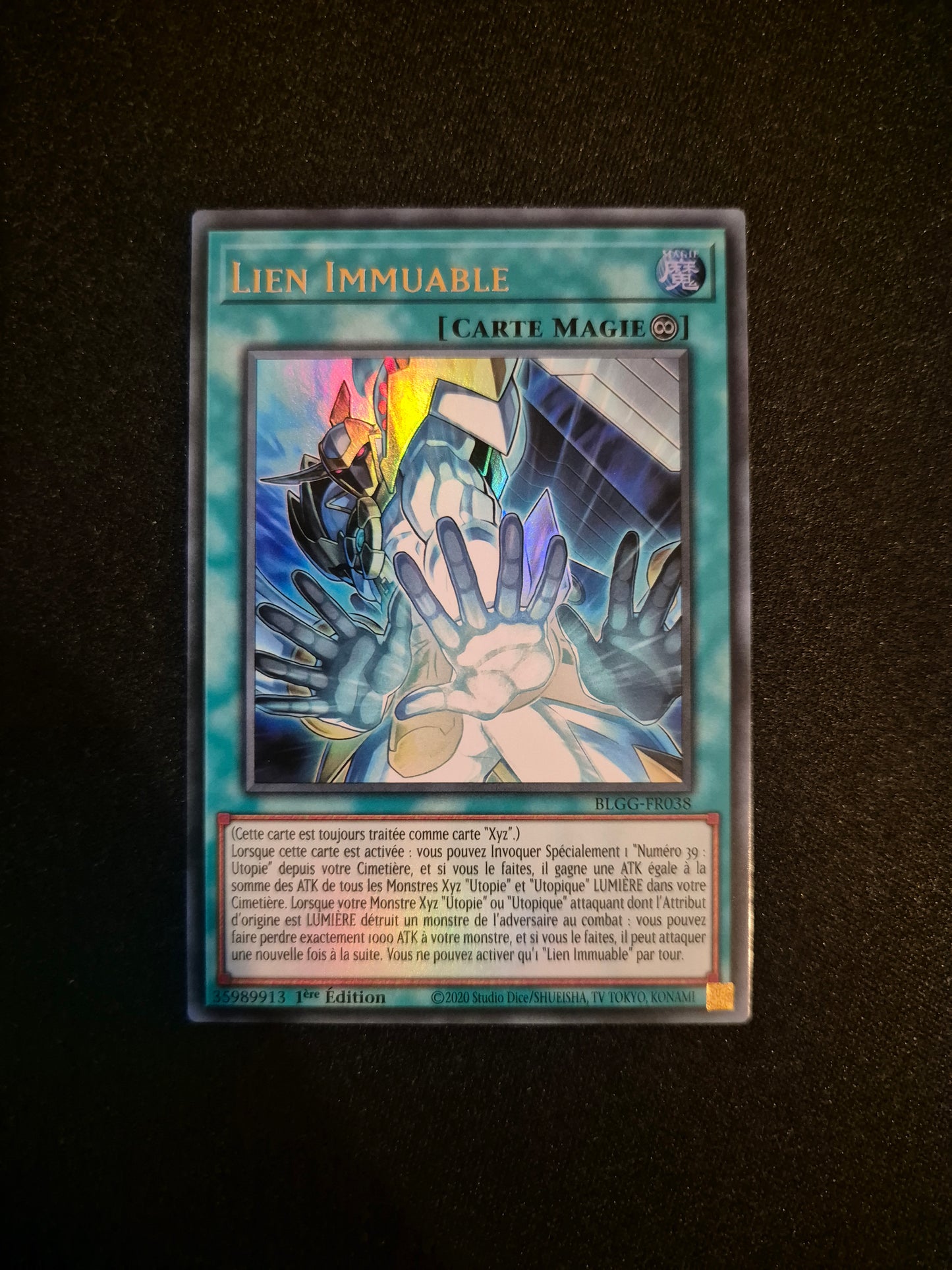 Carte Yu-Gi-Oh! Lien Immuable Ultra Rare BLGG-FR038