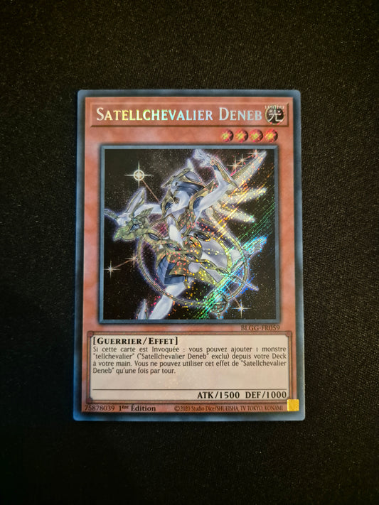 Carte Yu-Gi-Oh! Satellchevalier Deneb Secret Rare BLGG-FR059