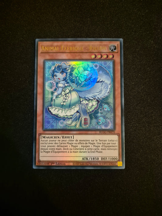 Carte Yu-Gi-Oh! Animal Féérique Rillon Ultra Rare BLGG-FR070
