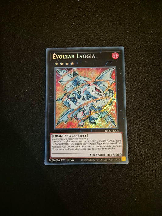 Carte Yu-Gi-Oh! Evolzar Laggia Secret Rare BLGG-FR008