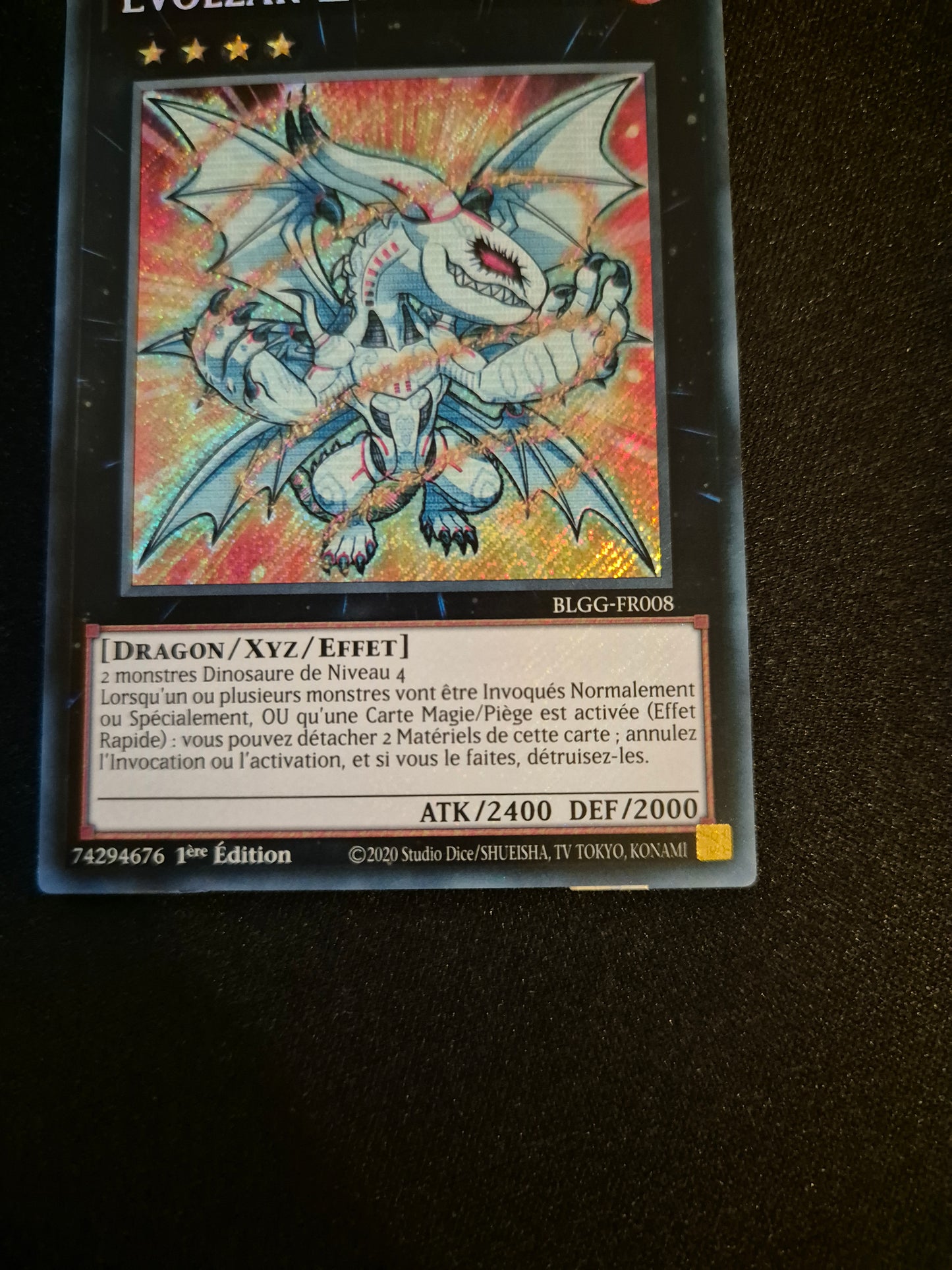 Carte Yu-Gi-Oh! Evolzar Laggia Secret Rare BLGG-FR008