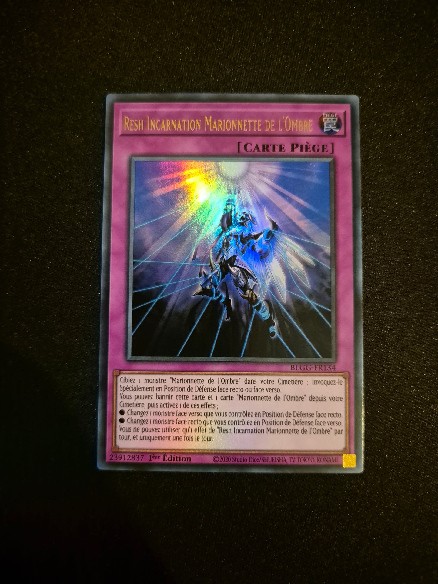 Carte Yu-Gi-Oh! Barrière Xyz Incassable Ultra Rare BLGG-FR135