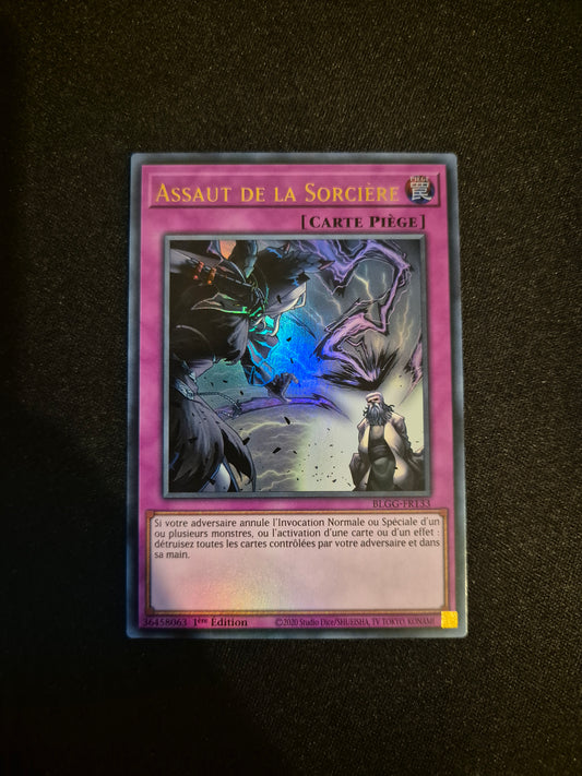 Carte Yu-Gi-Oh! Assaut de la Sorcière Ultra Rare BLGG-FR133
