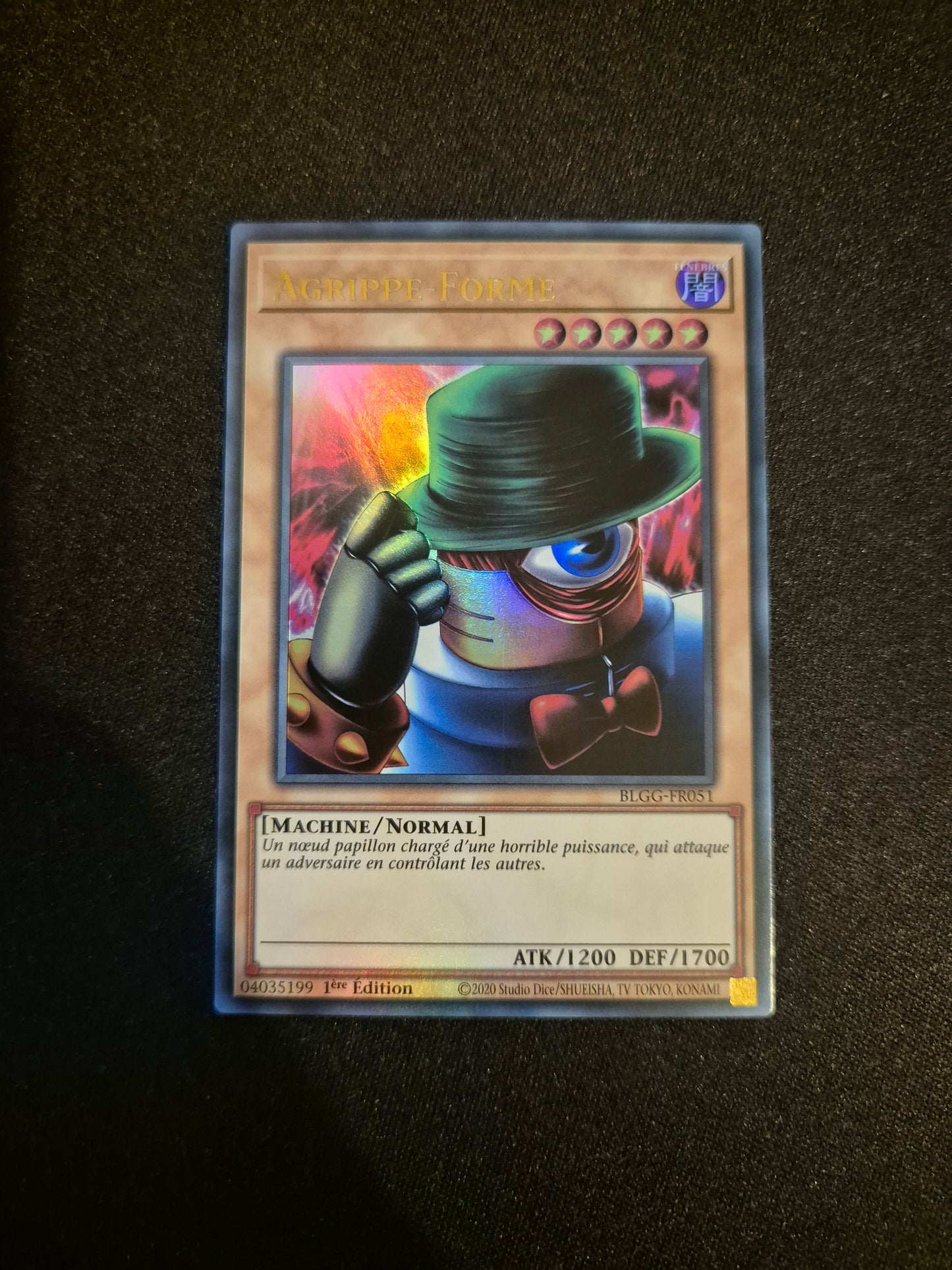 Carte Yu-Gi-Oh! Agrippe-Forme Ultra Rare BLGG-FR051