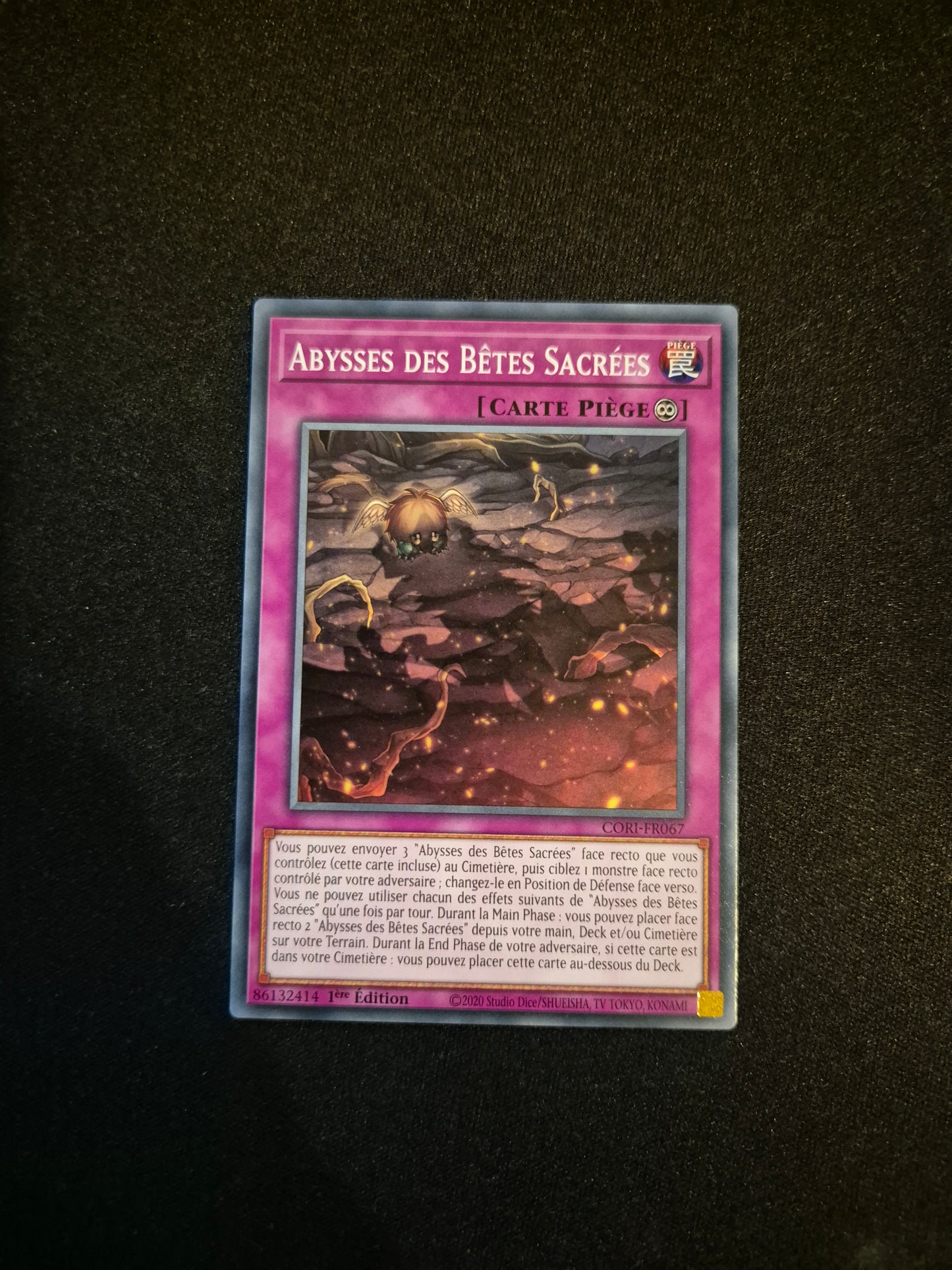 Carte Yu-Gi-Oh! Abysses des Bêtes Sacrées CORI-FR067