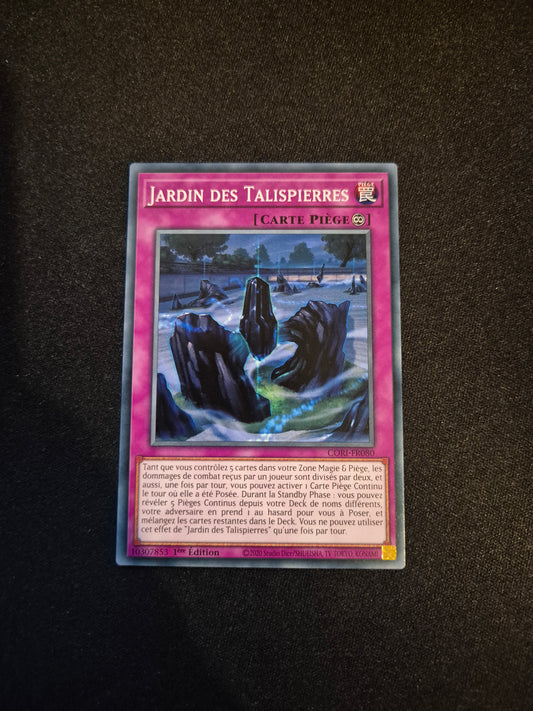 Carte Yu-Gi-Oh! Jardin des Talispierres CORI-FR080