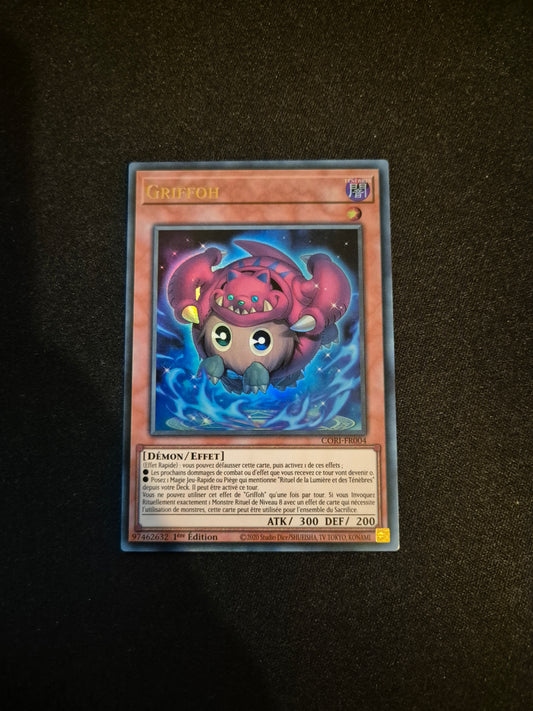 Carte Yu-Gi-Oh! Griffoh Ultra Rare CORI-FR004