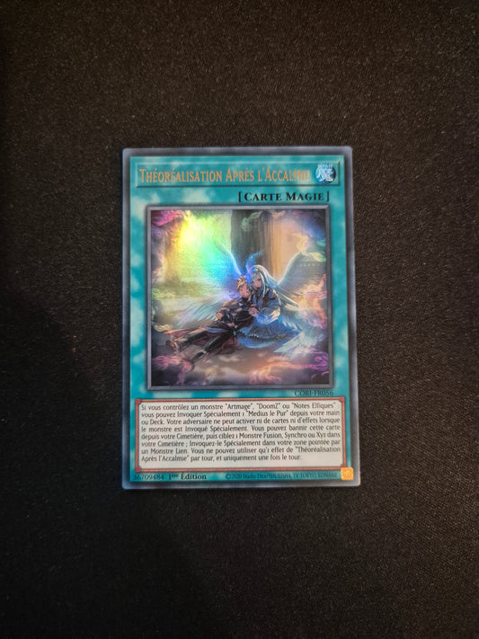 Carte Yu-Gi-Oh! Théoréalisation Après l'Accalmie Ultra Rare CORI-FR056