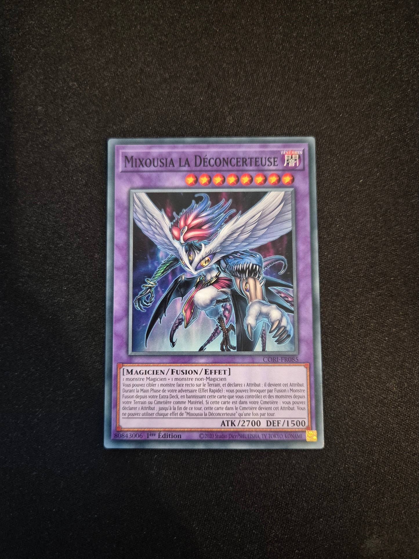 Carte Yu-Gi-Oh! Mixousia la Déconcerteuse CORI-FR085