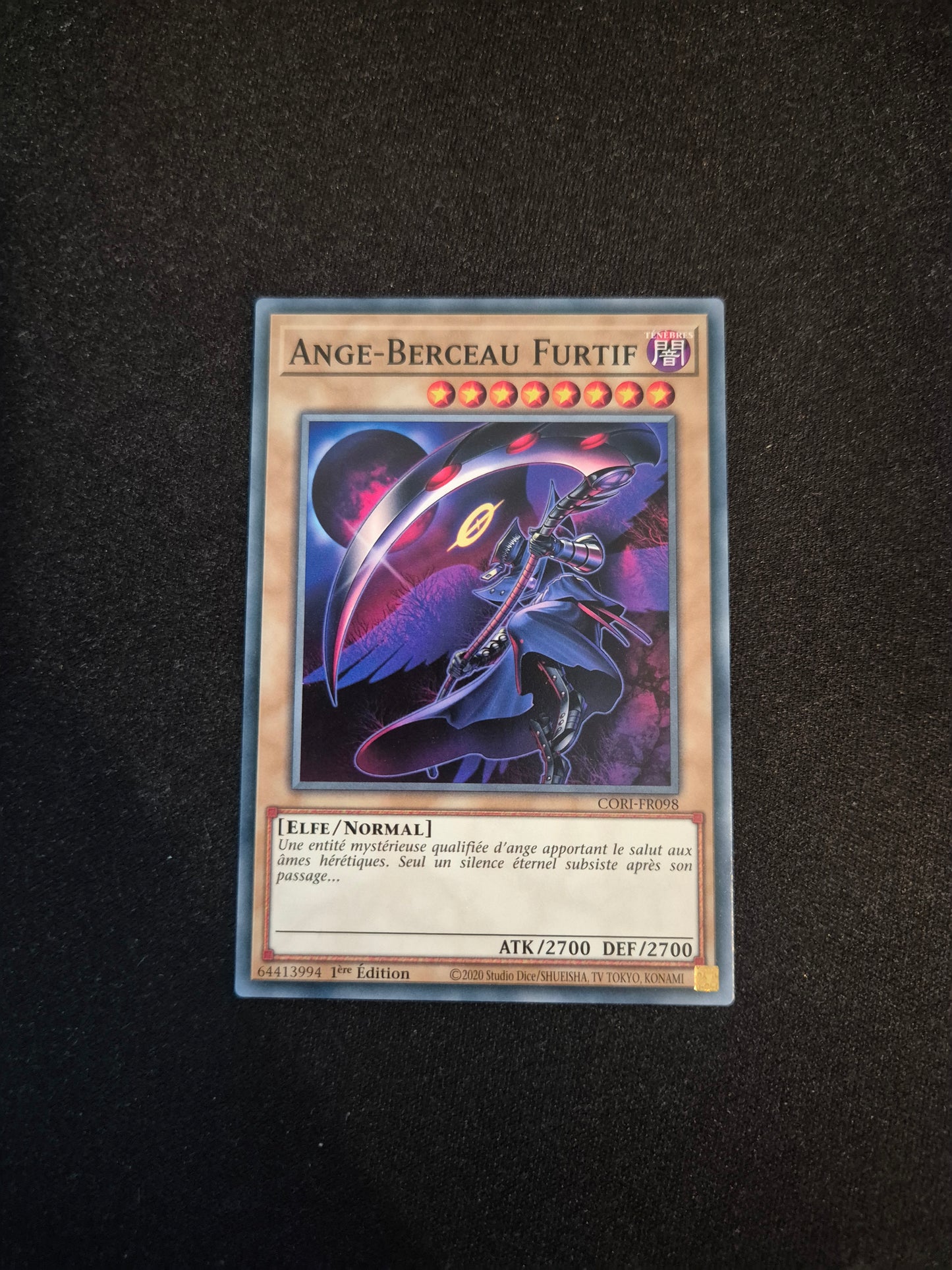 Carte Yu-Gi-Oh! Ange-Berceau Furtif CORI-FR098