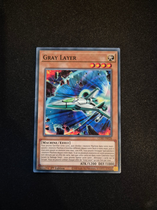 Carte Yu-Gi-Oh! Gray Layer CORI-FR026
