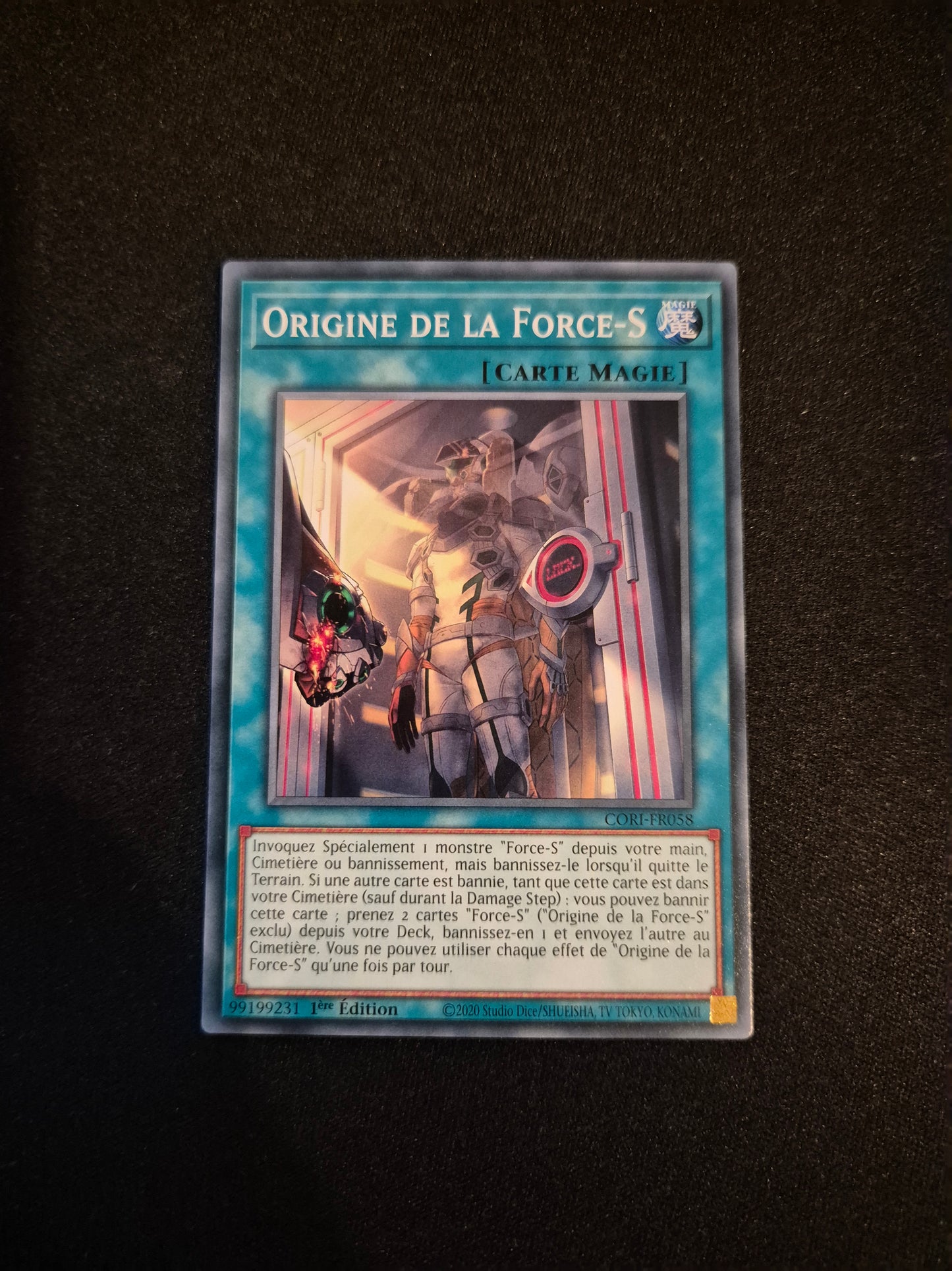 Carte Yu-Gi-Oh! Origine de la Force-S CORI-FR058