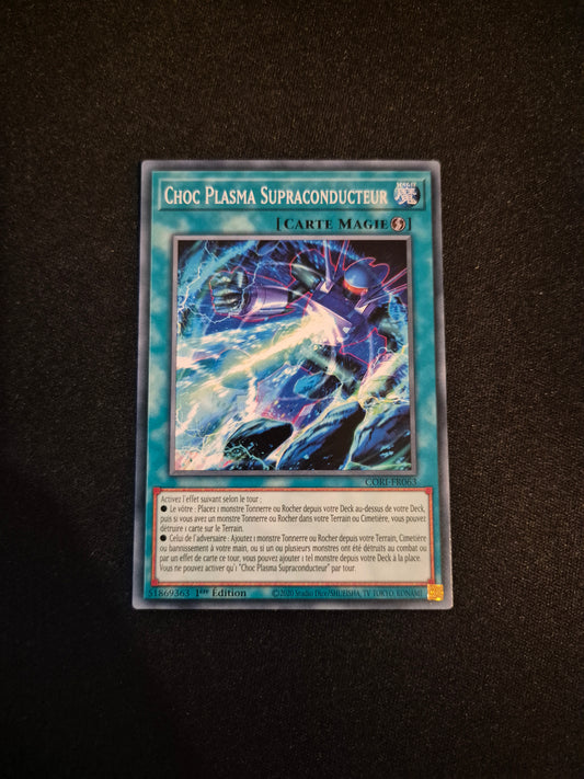 Carte Yu-Gi-Oh! Choc Plasma Supraconducteur CORI-FR063