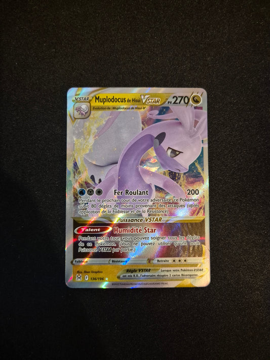 Carte Pokémon Muplodocus VSTAR 136/196 EB11 Origine Perdue