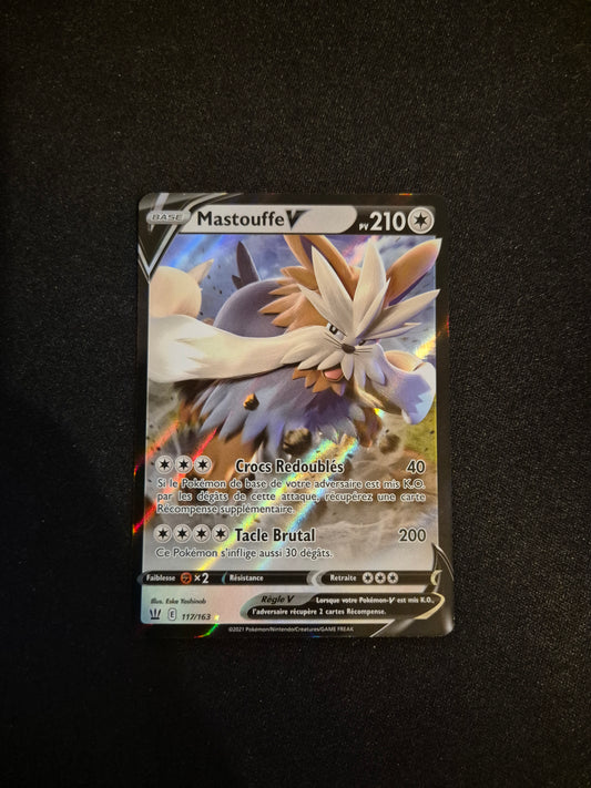 Carte Pokémon Mastouffe V 117/163 EB05 Styles de Combat