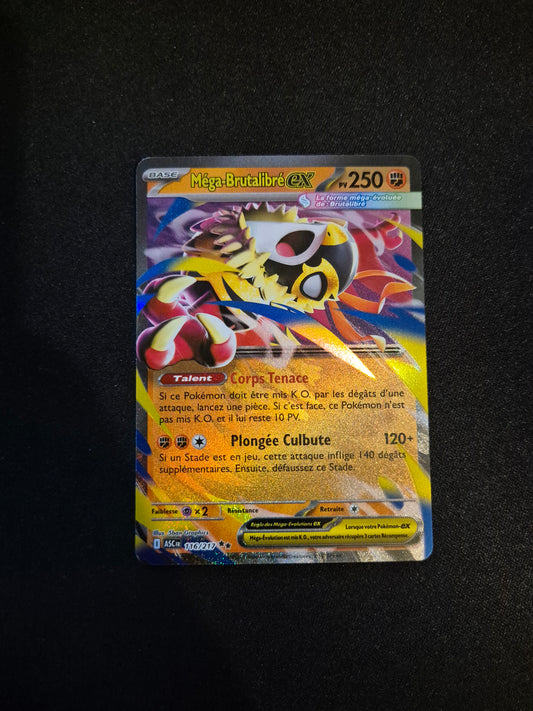 Carte Pokémon Méga-Brutalibré EX 116/217 ME2.5 Héros Transcendants