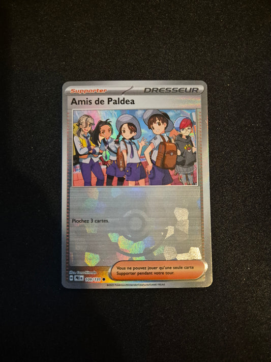 Carte Pokémon Amis de Paldea Pokéball 109/131 EB 8.5 Évolutions Prismatiques