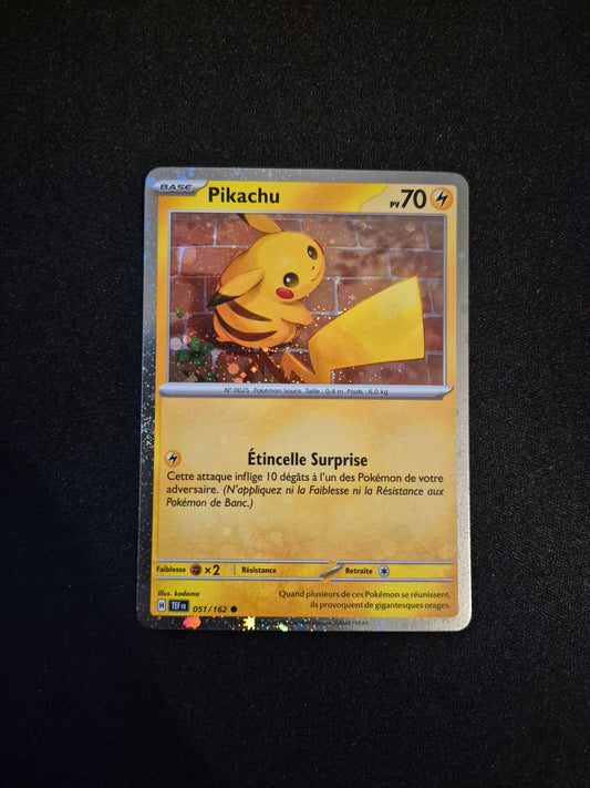 Carte Pokémon Pikachu Promo 051/162 EV05 Forces Temporelles