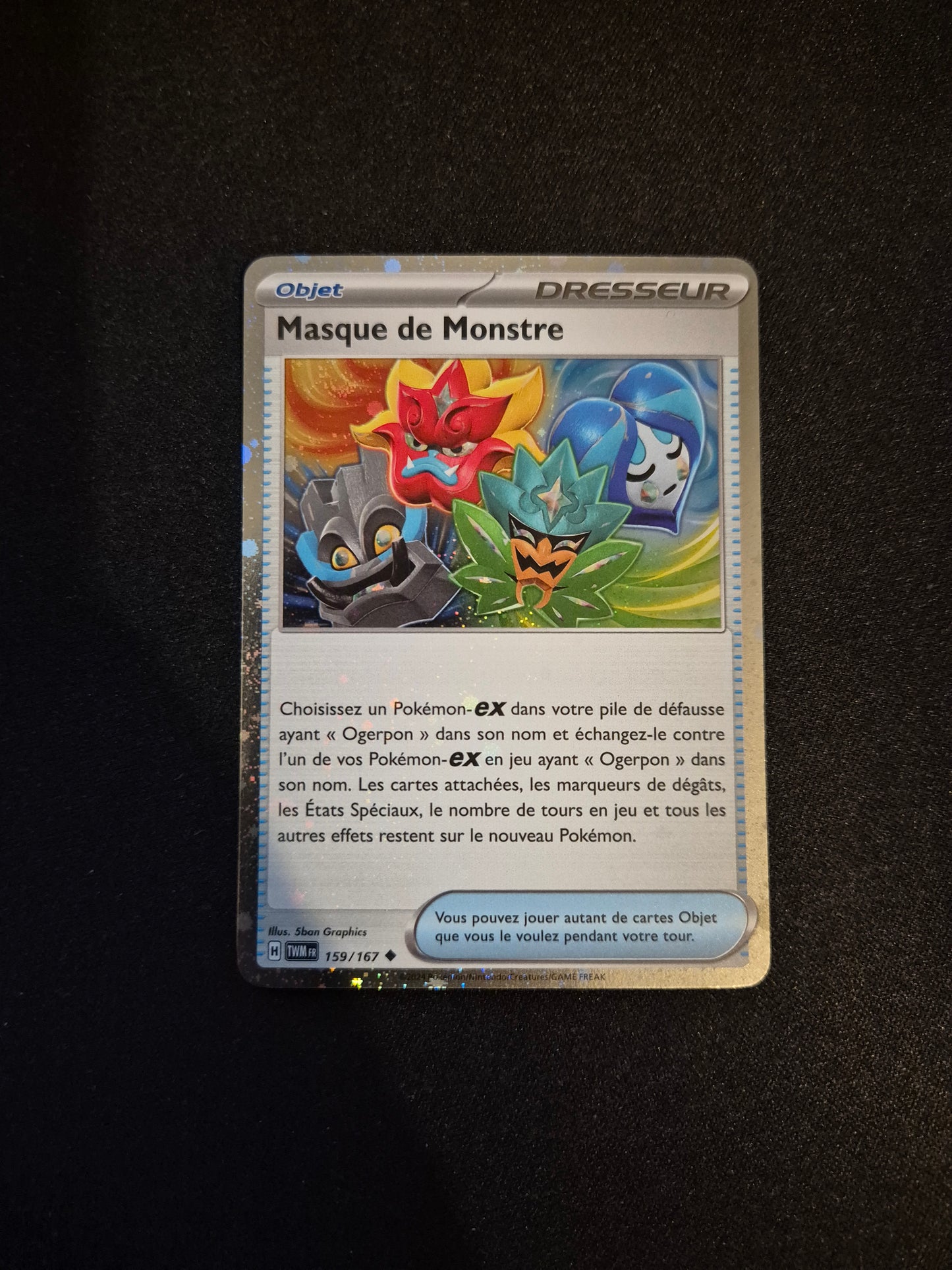 Carte Pokémon Masque de Monstre Promo 159/167 EV06 Mascarade Crépusculaire