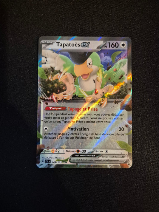 Carte Pokémon Tapatoès EX 169/193 EV02 Evolution à Paldea