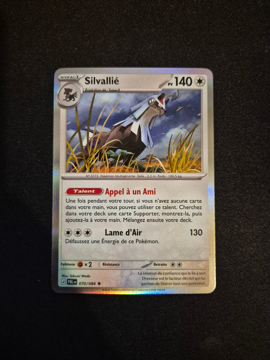 Carte Pokémon Silvallié Holo 070/084 ME05 Nuit Noire