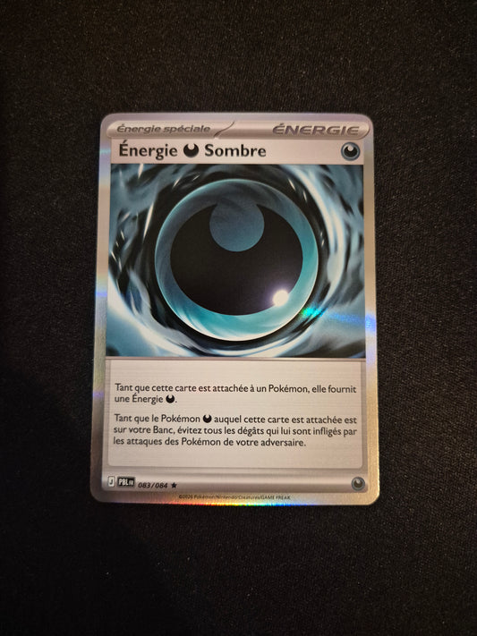 Carte Pokémon Energie Sombre Holo 083/084 ME05 Nuit Noire