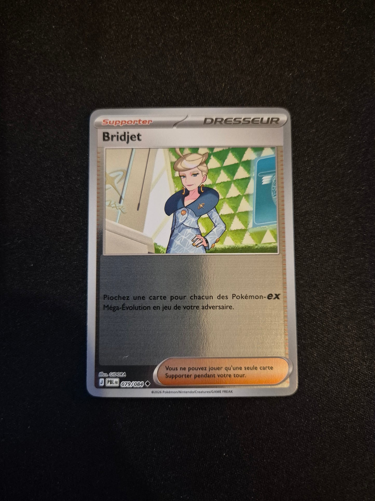 Carte Pokémon Bridjet Reverse 079/084 ME05 Nuit Noire