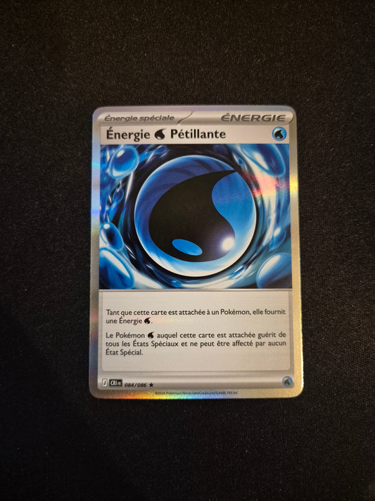 Carte Pokémon Energie Petillante Holo 084/086 ME04 Chaos Ascendant