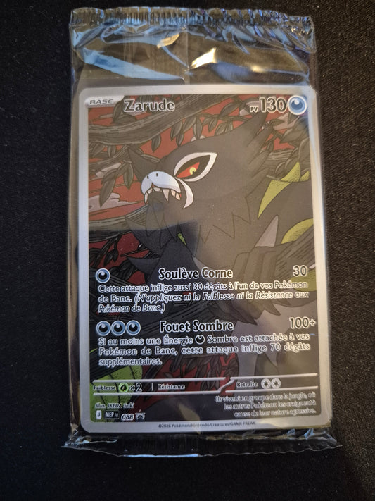 Carte Pokémon Zarude Art Rare AR MEP Promo 088