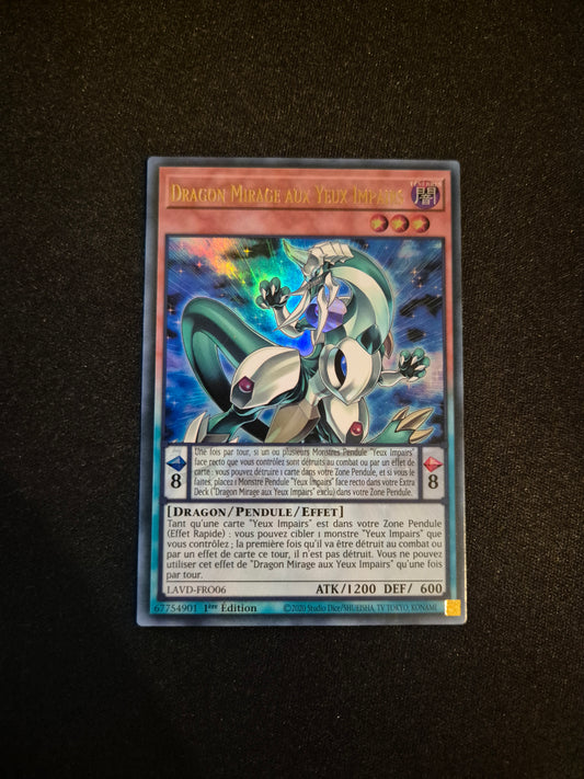 Carte Yu-Gi-Oh! Dragon Mirage Aux Yeux Impairs Ultra Rare LAVD-FRO06