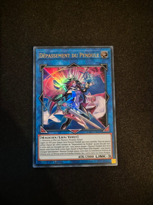 Carte Yu-Gi-Oh! Dépassement du Pendule Ultra Rare LAVD-FRO36