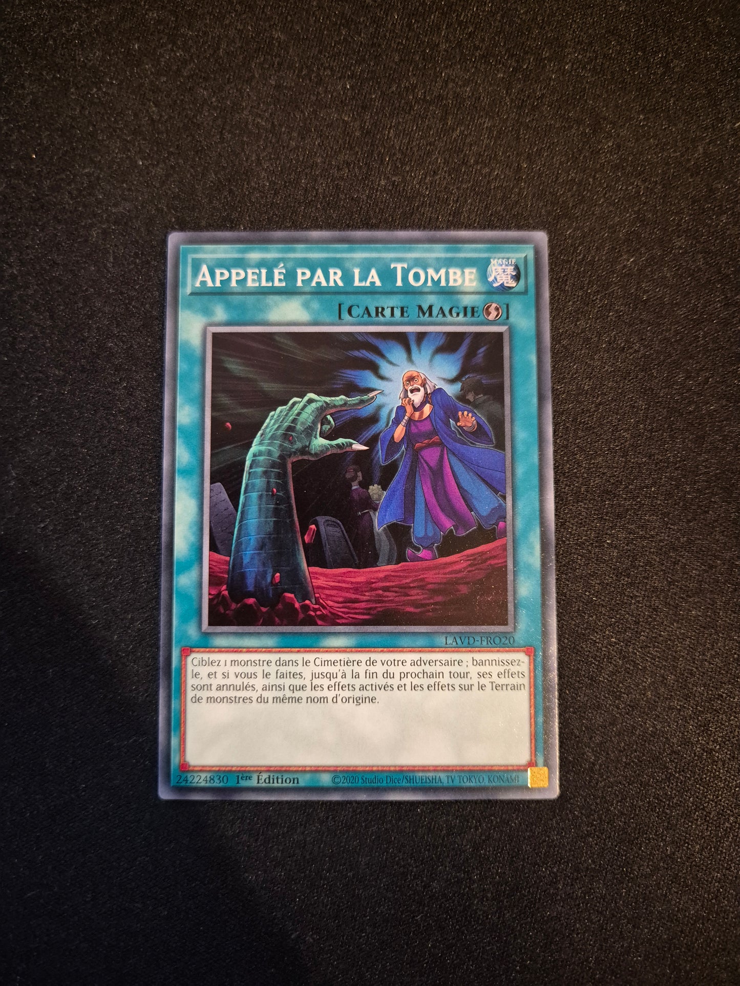 Carte Yu-Gi-Oh! Appelé par la Tombe LAVD-FRO20