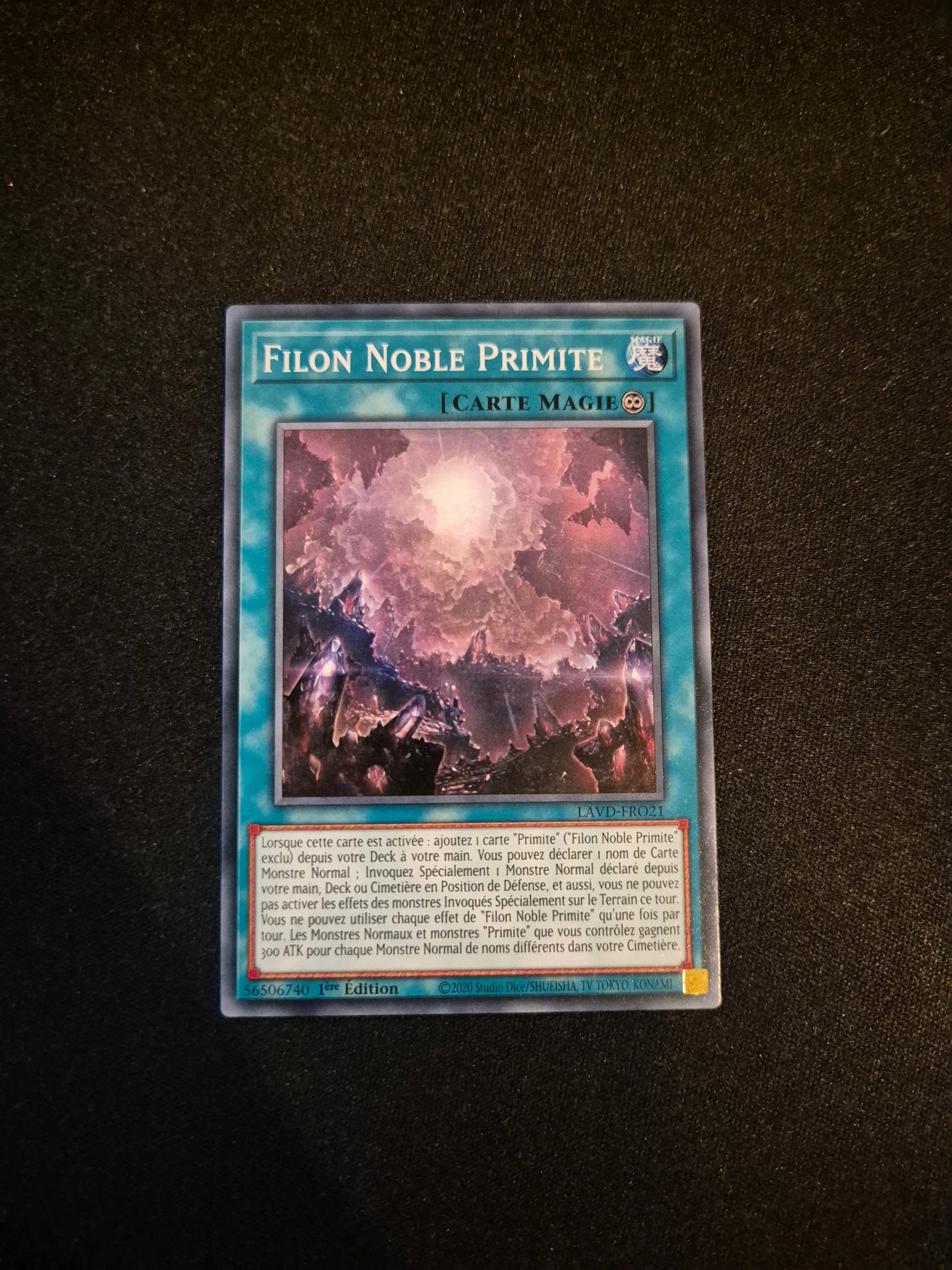 Carte Yu-Gi-Oh! Filon Noble Primite LAVD-FRO21