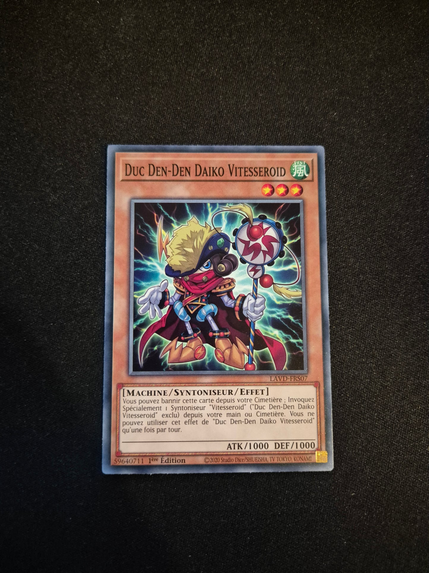 Carte Yu-Gi-Oh! Duc Den-Den Daiko Vitesseroid LAVD-FRS07