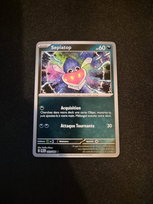 Carte Pokémon Sepiatop Reverse 051/084 ME05 Nuit Noire