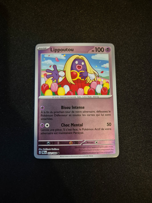 Carte Pokémon Lippoutou Reverse 032/084 ME05 Nuit Noire