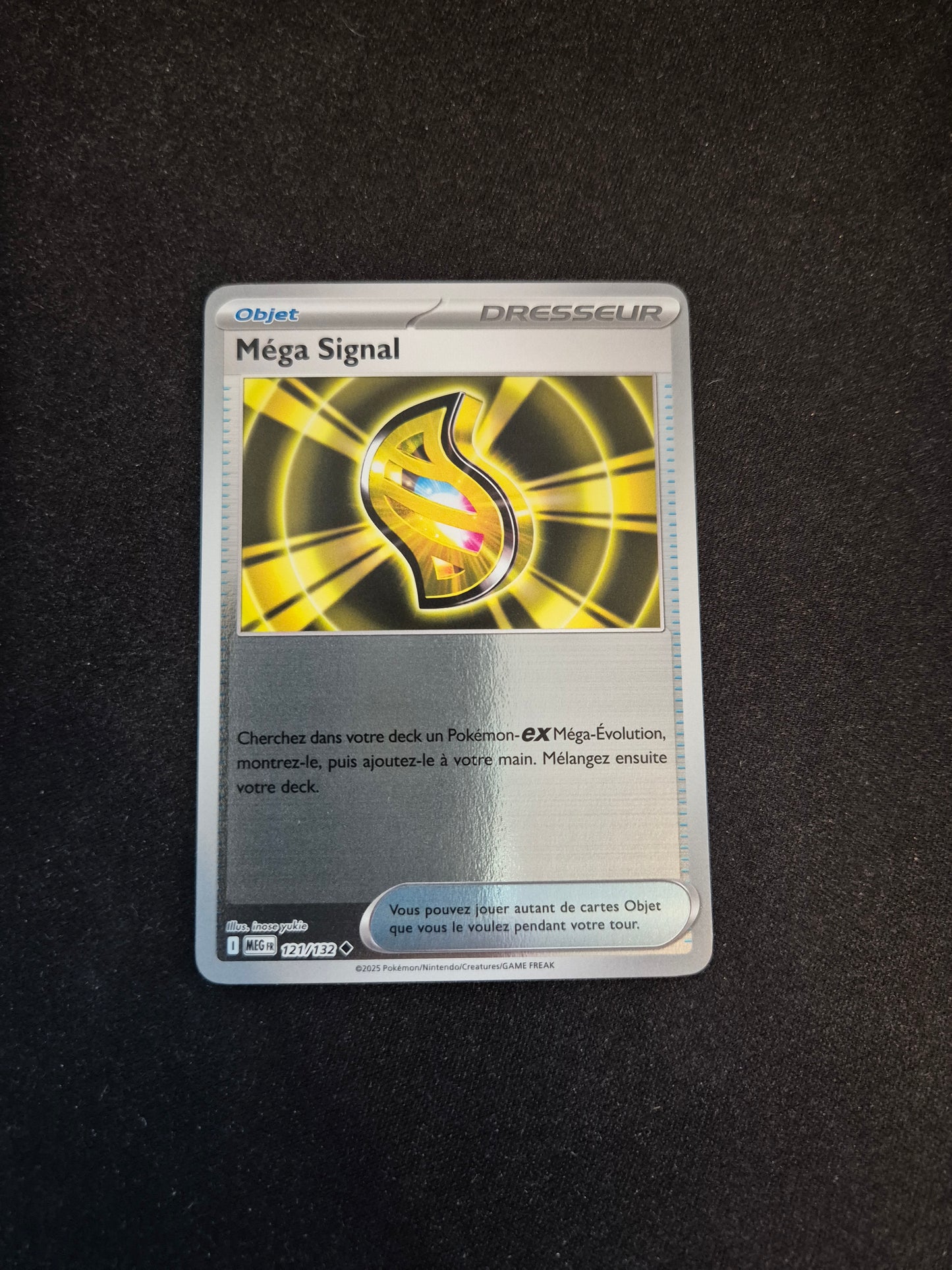 Carte Pokémon Méga Signal Reverse 121/132 ME01 Méga-Évolution