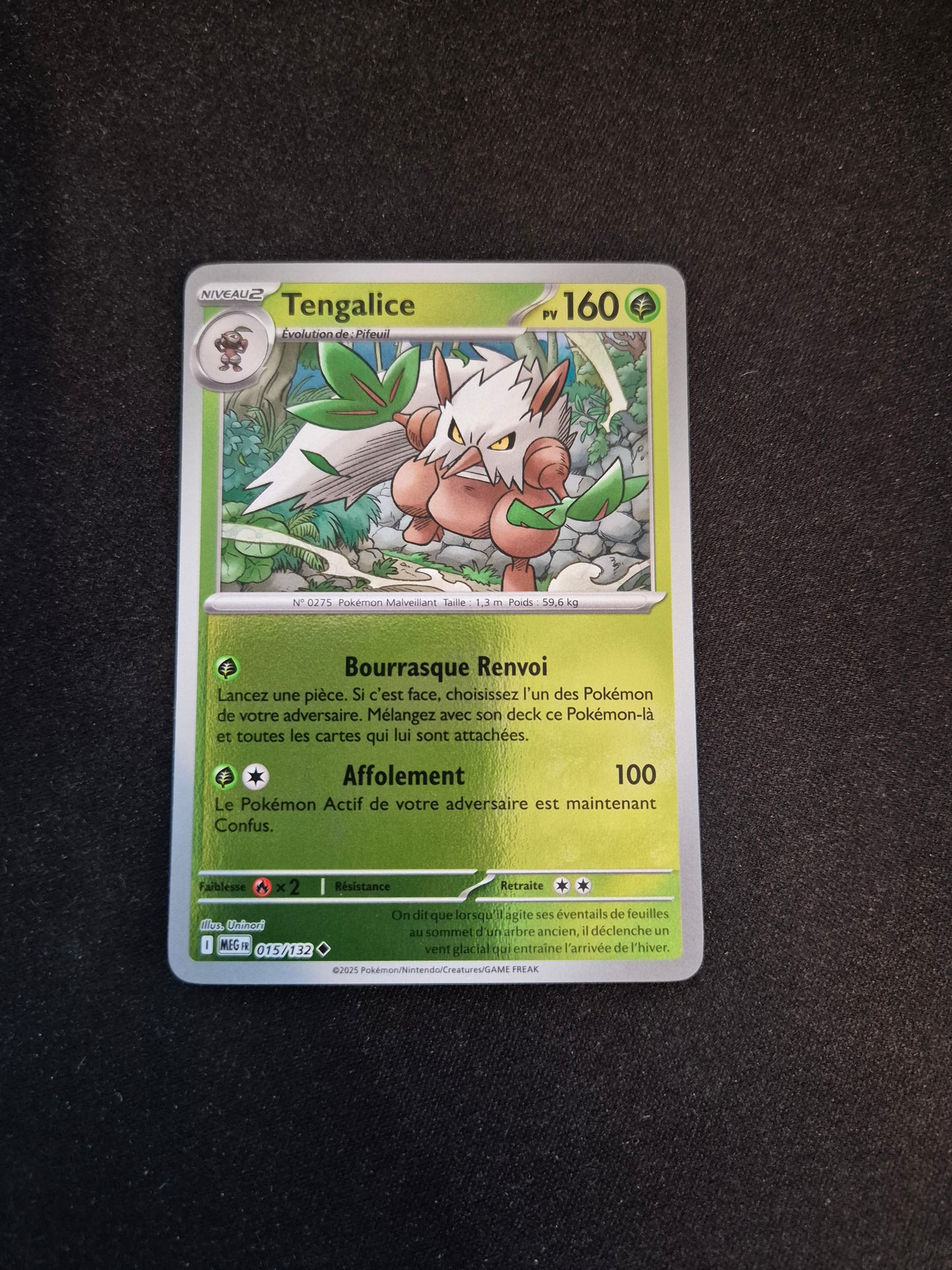 Carte Pokémon Tengalice Reverse 015/132 ME01 Méga-Évolution