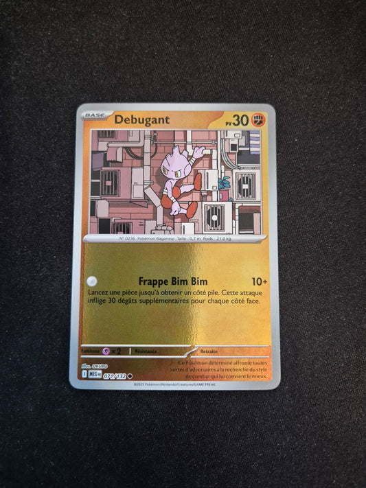 Carte Pokémon Debugant Reverse 071/132 ME01 Méga-Évolution