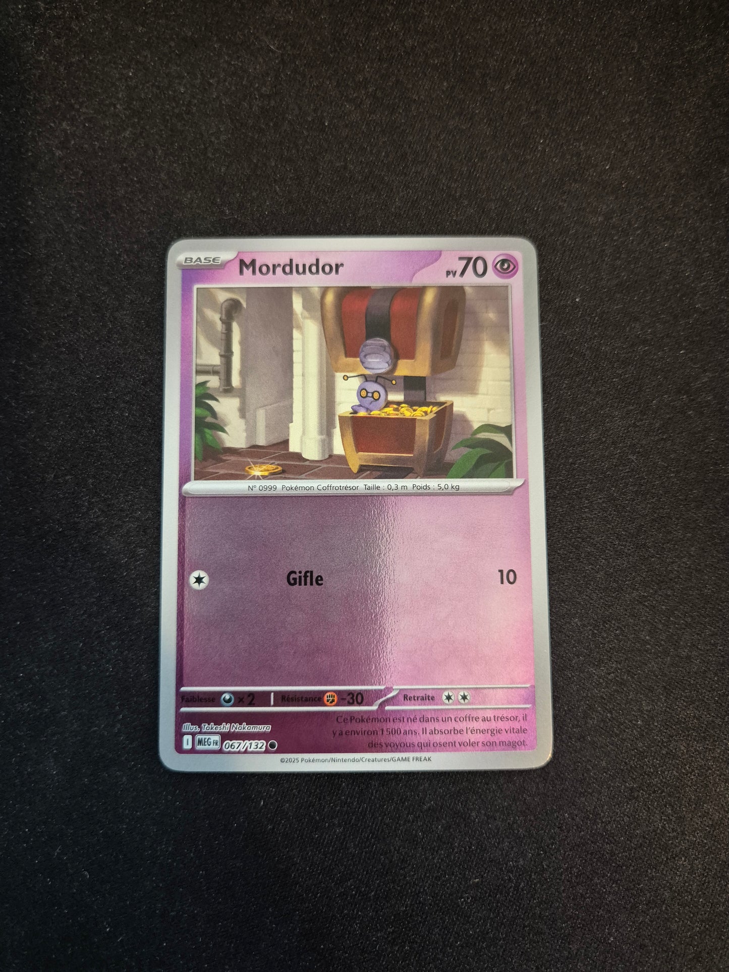 Carte Pokémon Mordudor Reverse 067/132 ME01 Méga-Évolution