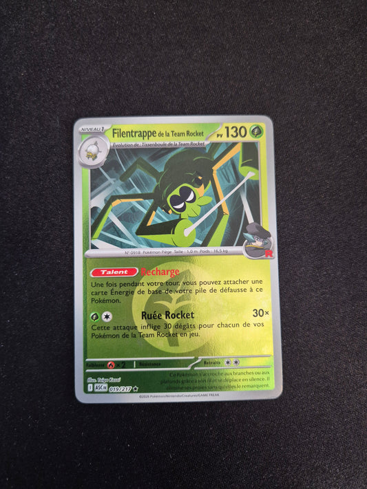 Carte Pokémon Filentrappe Reverse Energie 019/217 ME2.5 Héros Transcendants