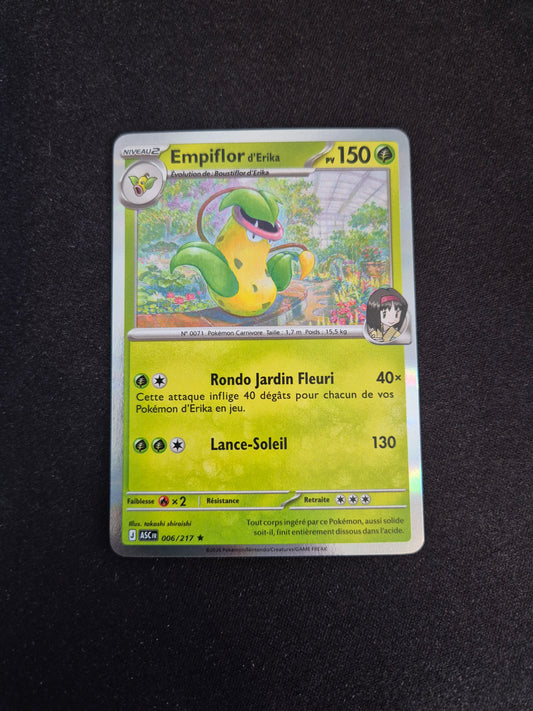 Carte Pokémon Empiflor Holo 006/217 ME2.5 Héros Transcendants