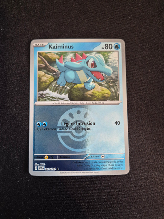 Carte Pokémon Kaiminus Reverse Pokéball 041/217 ME2.5 Héros Transcendants