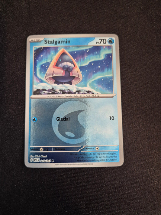 Carte Pokémon Stalgamin Reverse Energie 046/217 ME2.5 Héros Transcendants