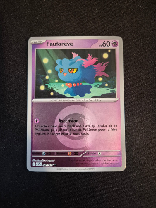 Carte Pokémon Feuforêve Reverse Energie 085/217 ME2.5 Héros Transcendants