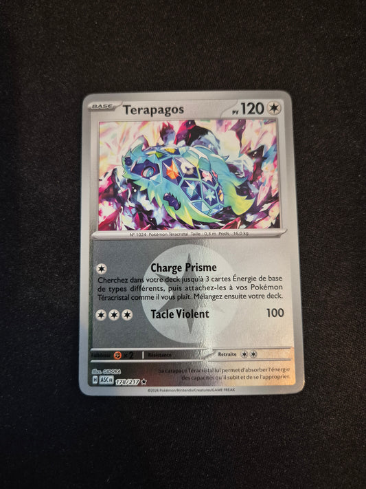 Carte Pokémon Terapagos Reverse Energie 178/217 ME2.5 Héros Transcendants